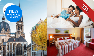 Overnachting voor 2 + evt. ontbijt bij A&S City Hotel Am Rosenpark in Aken