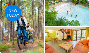 Overnachtingen voor 4 tot 8 personen bij Sunparks Kempense Meren