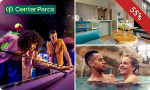 Weekend of midweek weg voor 2 personen bij Center Parcs Mystery Park in Nederland