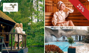 Dag- of avondentree voor Sauna Drôme Putten