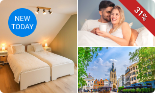 1 of 2 overnachting(en) voor 2 tot 6 personen in vakantiewoning + late check-out