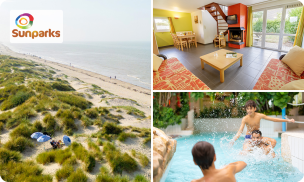 3, 4 of 7 overnachtingen voor 3 tot 8 pers. bij Sunparks Oostduinkerke aan Zee