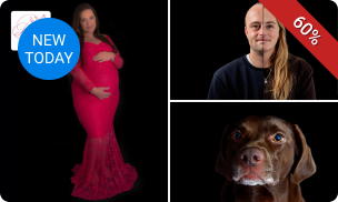 Fotoshoot naar keuze + digitale foto's