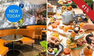High Tea, High Wine, High Beer of High Bubbles voor 2 bij Fletcher Hotels