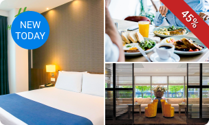 Overnachting voor 2 + ontbijt + late check-out in Amsterdam-Zuid