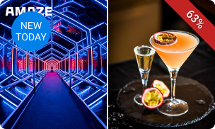 2 tickets voor Amaze + 1 cocktail p.p.