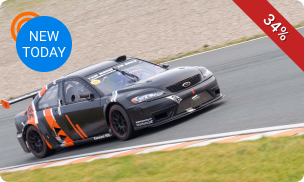 Racen op het circuit in Zandvoort of Assen
