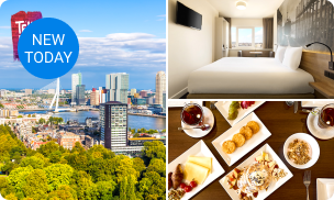 1 of 2 overnachting(en) voor 2 + early check-in of late check-out bij Rotterdam Teleport Hotel