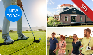 Greenfee voor 9 of 18 holes + evt. huur tas met golfballen