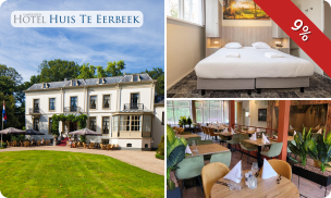 Overnachting(en) voor 2 + ontbijt + hoofdgerecht van Fletcher's diner à la carte nabij de Veluwe