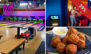 Bowlen (1 uur) + evt. karaoke (1 uur) + bitterballen