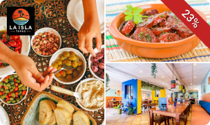 Onbeperkt tapas + nagerecht bij La Isla Tapas op Texel