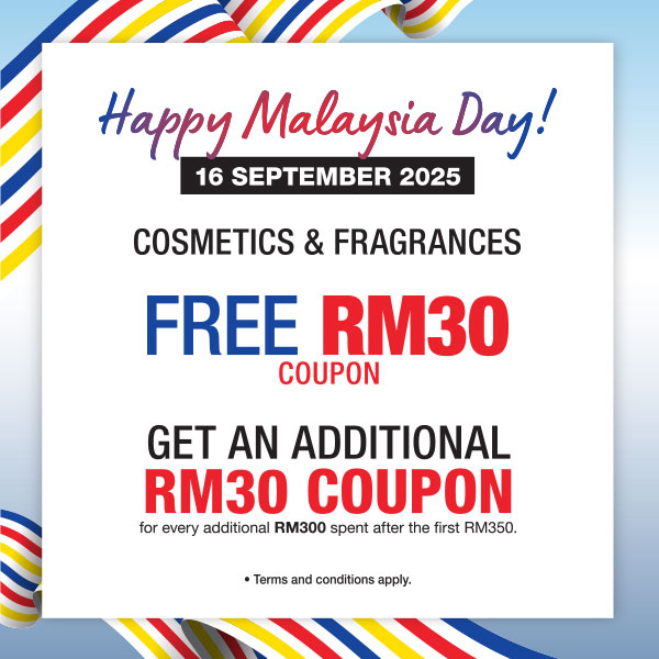 FREE RM30 Coupon