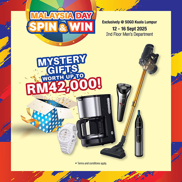 Malaysia Day Spin & Win