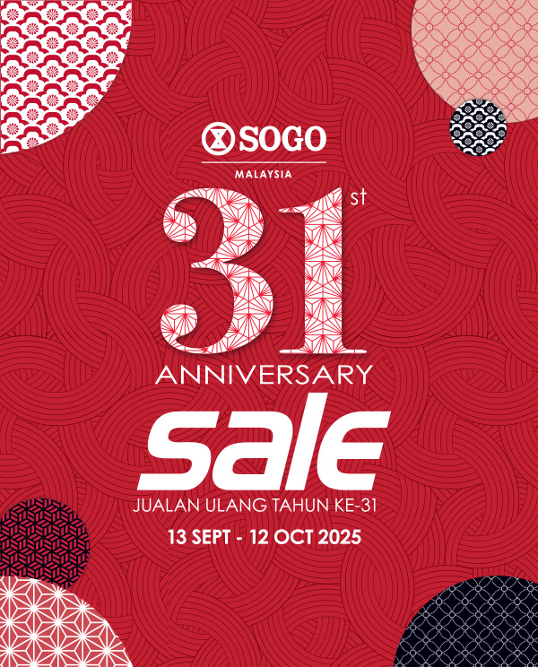 SOGO 31 Anniversary Sale