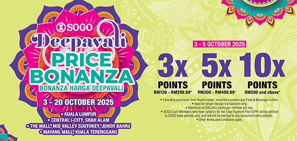 Deepavali Price Bonanza