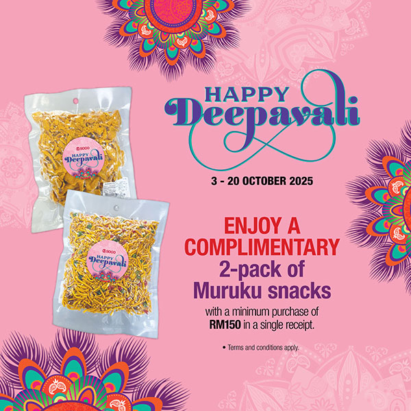 Enjoy A Complimentary Muruku Snacks