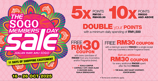 The SOGO Members' Day Sale