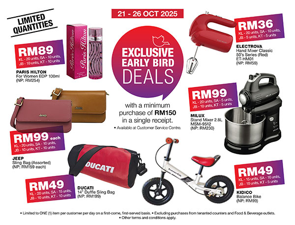 The SOGO Members' Day Sale