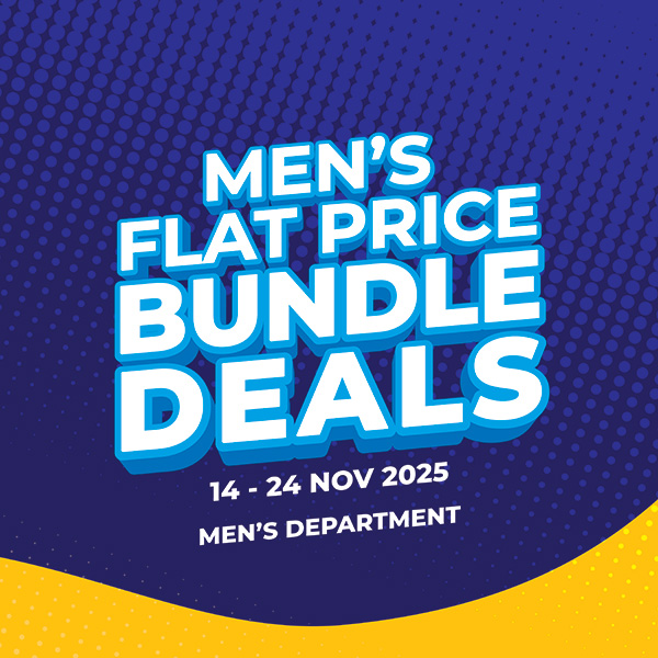 Men's Flat Price Bundle Deals