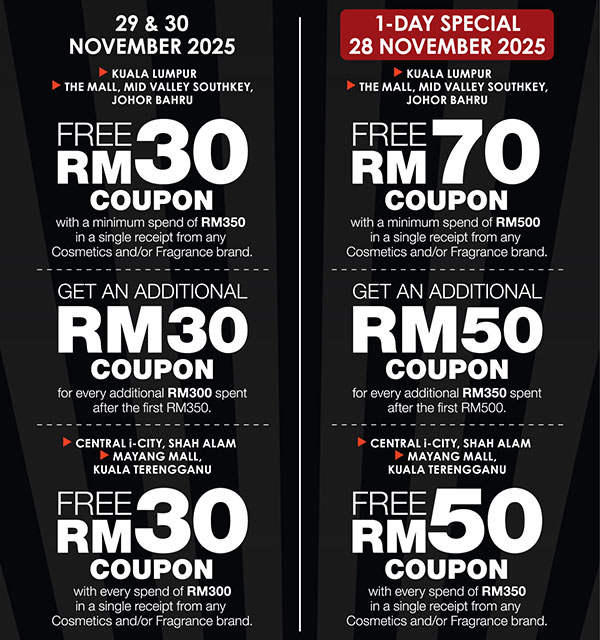 SOGO Black Friday Sale