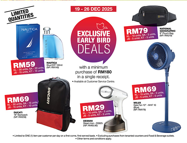 The SOGO Members' Day Sale