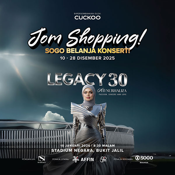 Jom Shopping! SOGO Belanja Konsert!