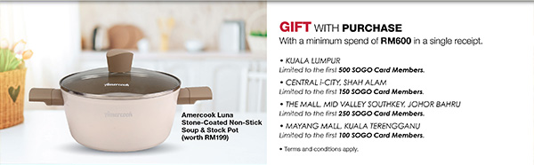 The SOGO Members' Day Sale