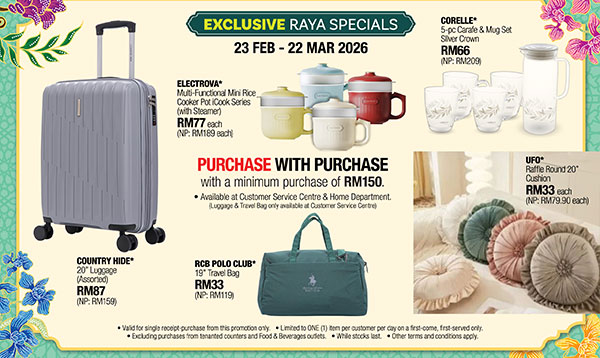 Raya Price Bonanza