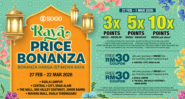 Raya Price Bonanza