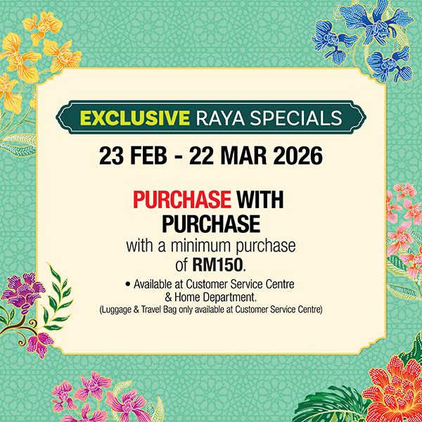 Exclusive Raya Specials