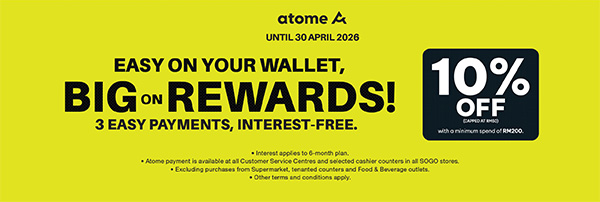 3-Day Specials - Post Raya Savings