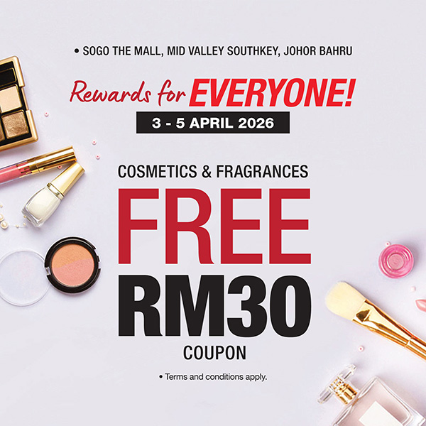 FREE RM30 Coupon