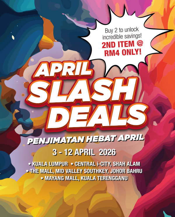April Slash Deals