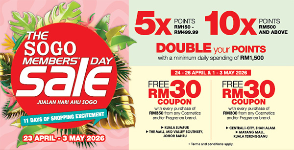 The SOGO Members' Day Sale