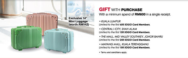 The SOGO Members' Day Sale