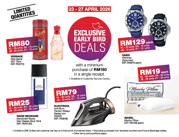 The SOGO Members' Day Sale