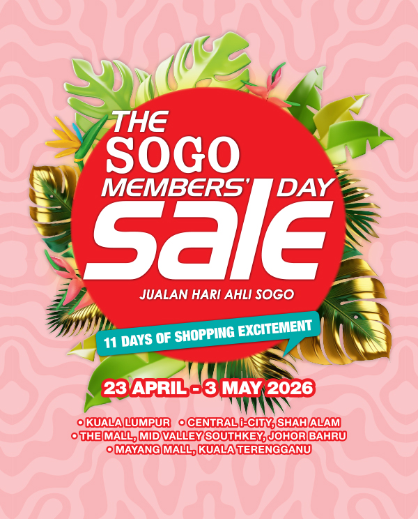 The SOGO Members' Day Sale
