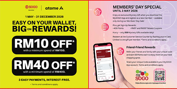 The SOGO Members' Day Sale