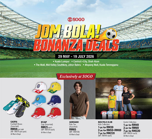 Jom Bola! Bonanza Deals