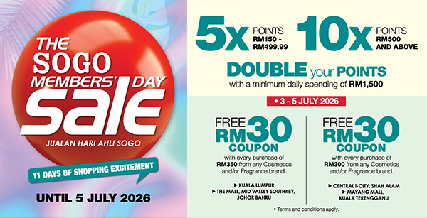 The SOGO Members' Day Sale