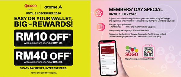 The SOGO Members' Day Sale