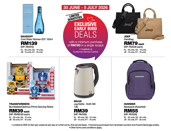 The SOGO Members' Day Sale