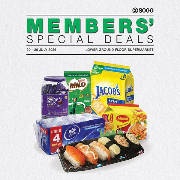 SOGO Members' Special Deals