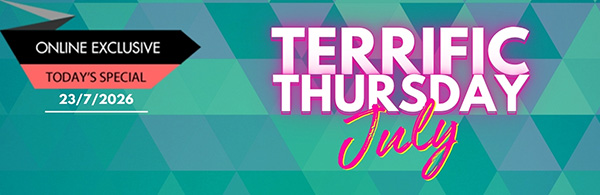 Terrific Thursday Special