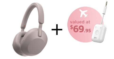 WH-1000XM5 Wireless Noise Cancelling Headphones (Smoky Pink)