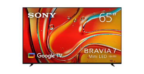 65 BRAVIA 7 | XR Processor | Mini LED | 4K Ultra HD | HDR | Google TV