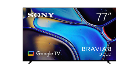 77 BRAVIA 8 | XR Processor | OLED | 4K Ultra HD | HDR | Google TV