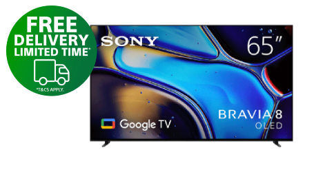 65 BRAVIA 8 | XR Processor | OLED | 4K Ultra HD | HDR | Google TV