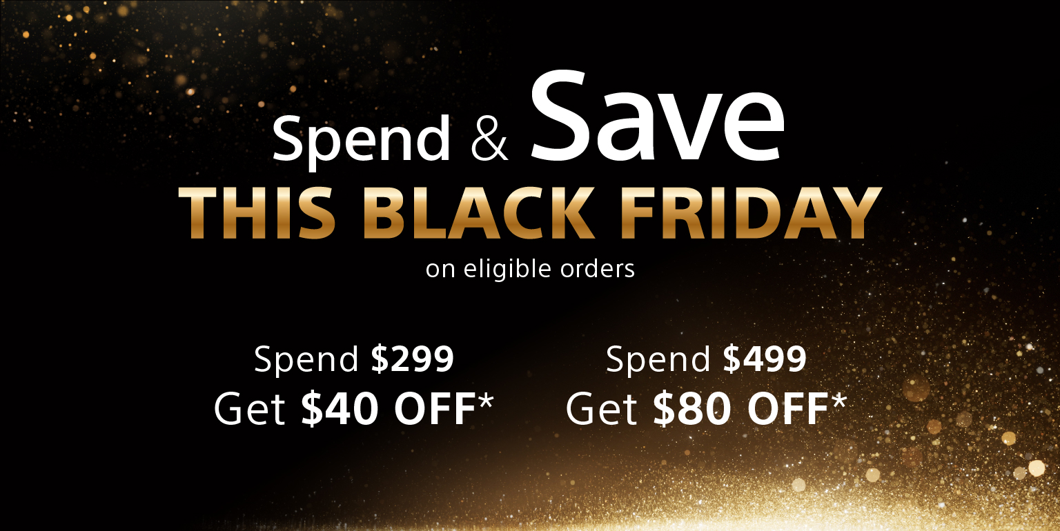 Sony Black Friday on Now!